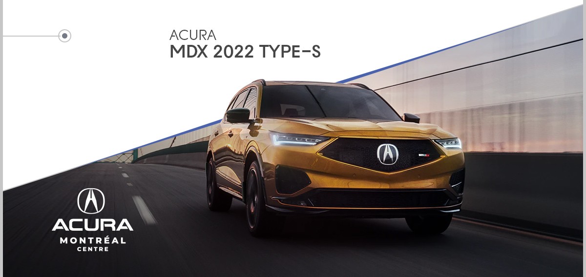 Acura MDX Type S: Luxurious, Powerful, Sublime!