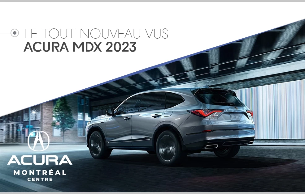 The Brand-New 2023 Acura MDX SUV
