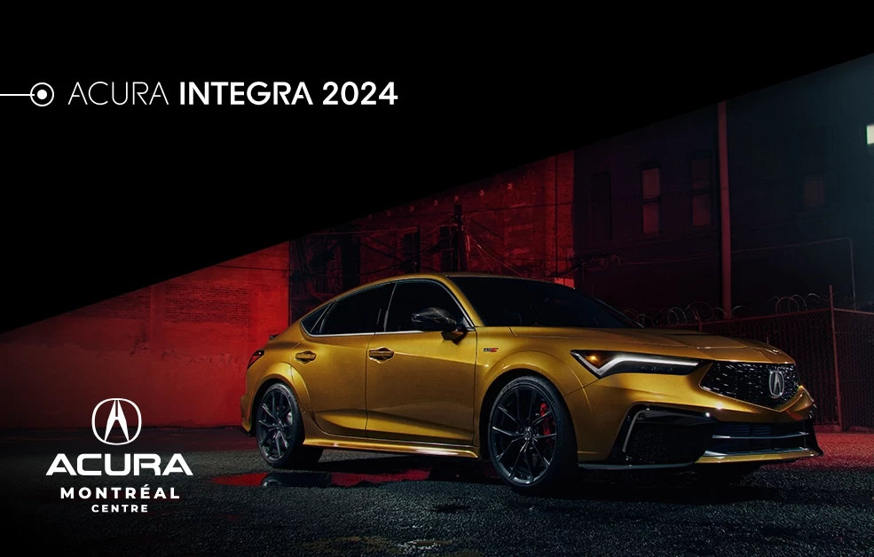 La toute nouvelle Acura Integra 2024