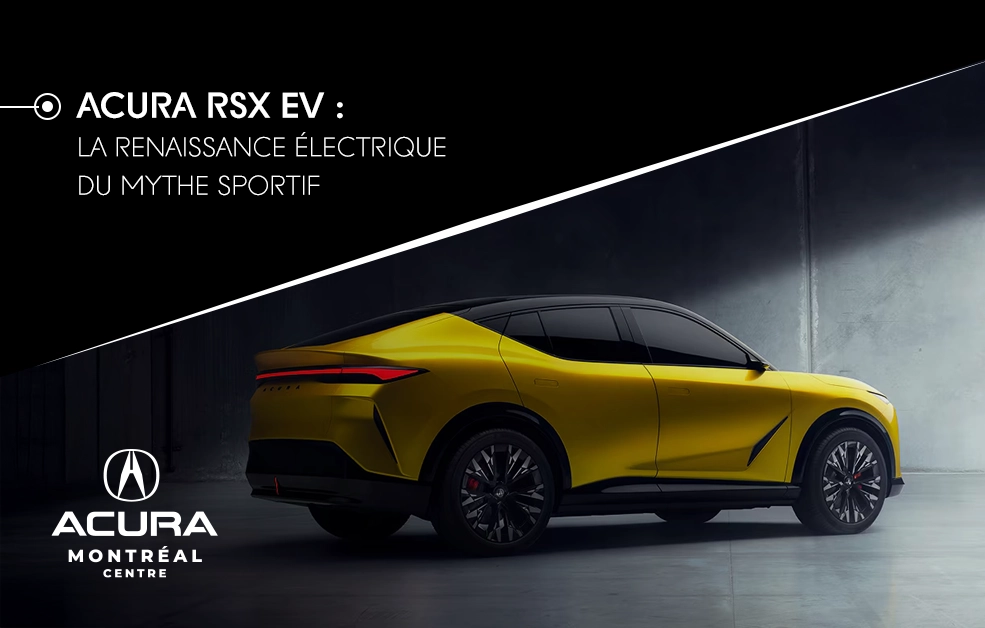 Acura RSX EV : la renaissance électrique du mythe sportif