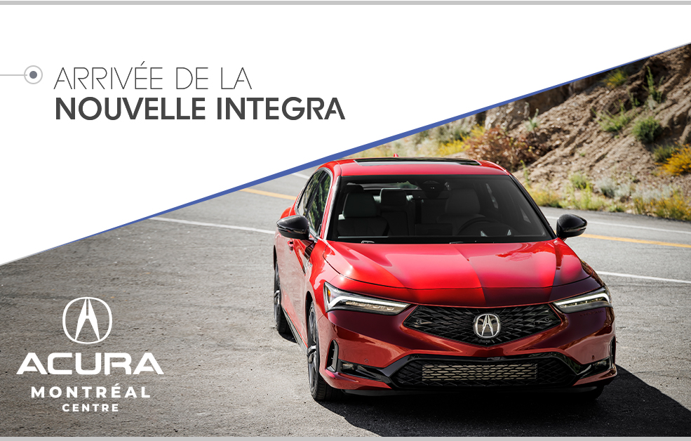 Arrivée de la nouvelle Acura Integra 2023