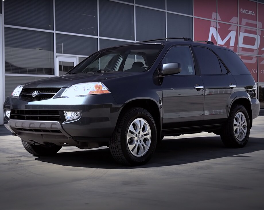 first generation acura MDX in black