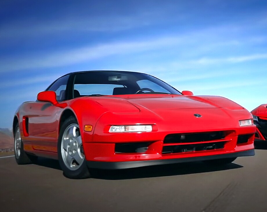 1991 first generation red acura NSX