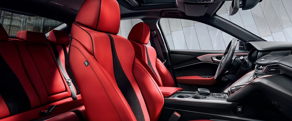 Interior of 2023 Acura TLX