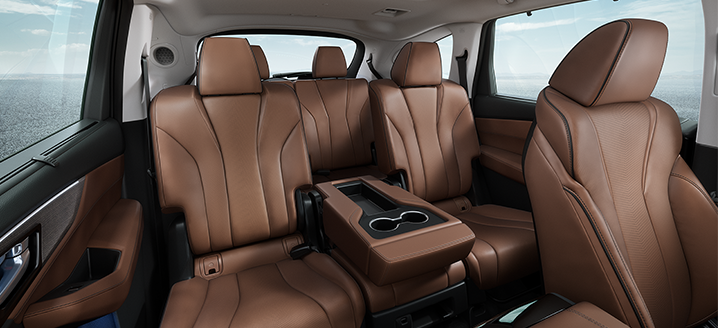 Acura MDX 2024 Interior. Acura Brown Seats. Acura MDX 2024 Seats. Acura MDX Design.